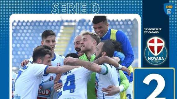 Video:  NOVARA - SESTRI LEVANTE   2 - 0  | 27^ giornata - Serie D | Highlights