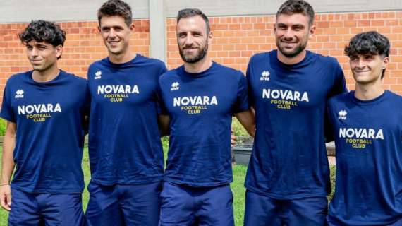 Video - Novara Football Club, la presentazione di cinque nuovi acquisti (1°)