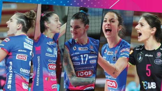 IGOR Volley Novara - Grazie ragazze !