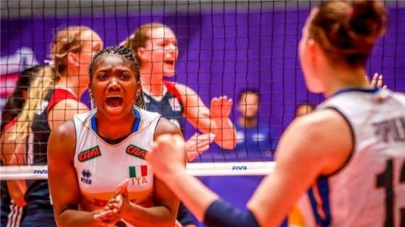 Volley femminile, Nazionale - Mondiale Under 20: le Azzurrine prime nel girone dopo tre vittorie