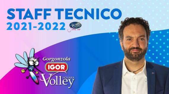 IGOR Volley Novara - Confermato lo staff tecnico azzurro