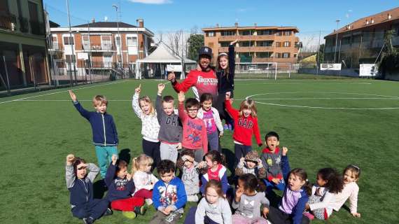 Il Progetto Educazione sportiva del Novara Calcio arriva nelle scuole materne