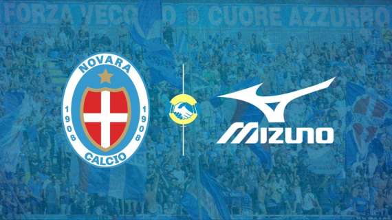 Mizuno nuovo sponsor tecnico del Novara Calcio