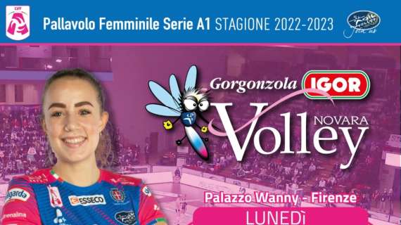 IGOR Volley Novara - Stasera in campo a Firenze