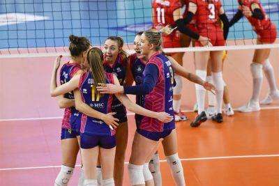 Volley femminile - Champions League: Scandicci batte Busto Arsizio al tie-break e balza in testa al girone