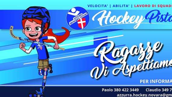 Azzurra Hockey Novara - Continuano le prove gratuite di un mese