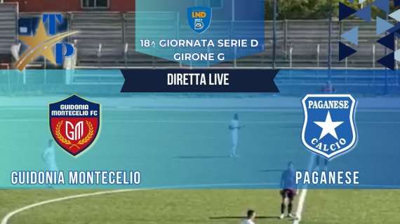 LIVE Guidonia-Paganese