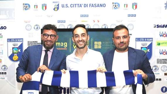 Fasano, Agnelli è il nuovo allenatore: parte il nuovo corso biancazzurro
