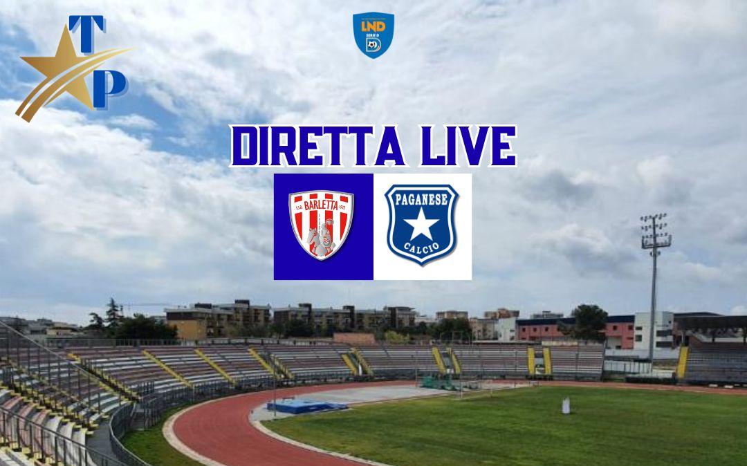 LIVE Barletta-Paganese 1-1: triplice fischio al "Putilli", pari azzurrostellato