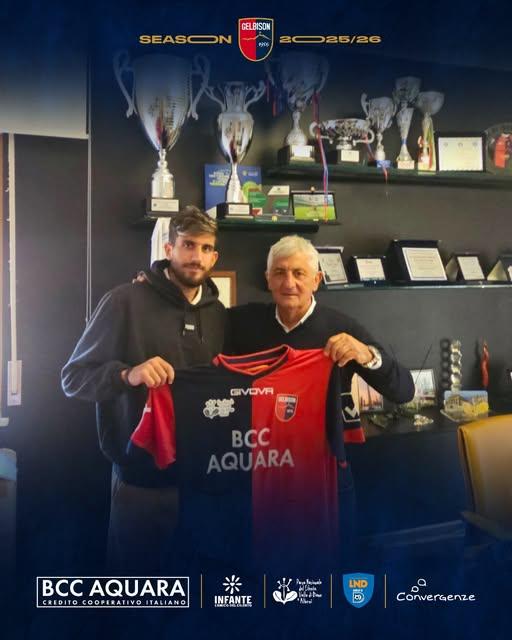 Gelbison, ritorno in mediana: ufficiale l'ingaggio dell'ex Paganese De Feo