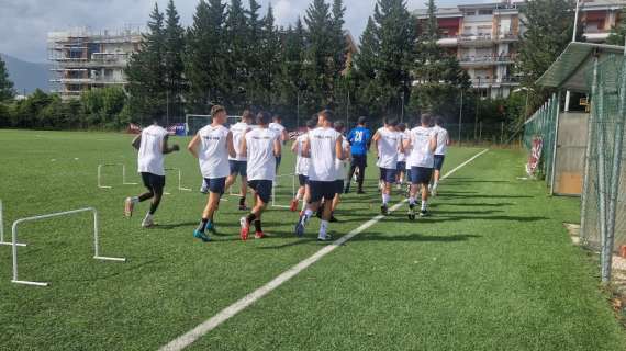 Allenamento Cassino