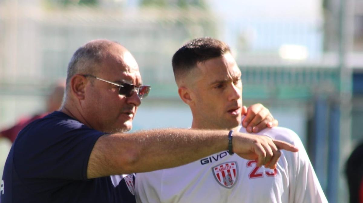 A sx, Pizzulli (all.Barletta)