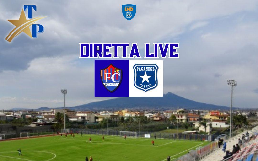 LIVE Pompei-Paganese 0-1: triplice fischio al Comunale, Negro piega i vesuviani nel recupero