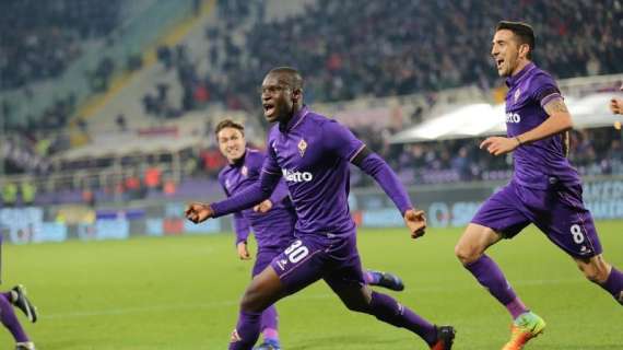 Fiorentina, Babacar: "Credevo che prima o poi il gol sarebbe arrivato. Vogliamo arrivare in alto"