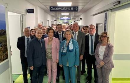 Salute, inaugurato a Palermo il nuovo pronto soccorso del Cervello