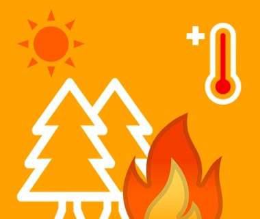 Meteo, domani allerta arancione rischio incendi e ondate di calore