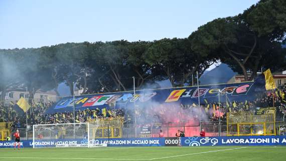 Juve Stabia-Palermo, circa 50 i tifosi rosanero