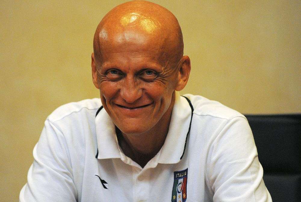 Pierluigi Collina, preso di mira dai tifosi napoletani
