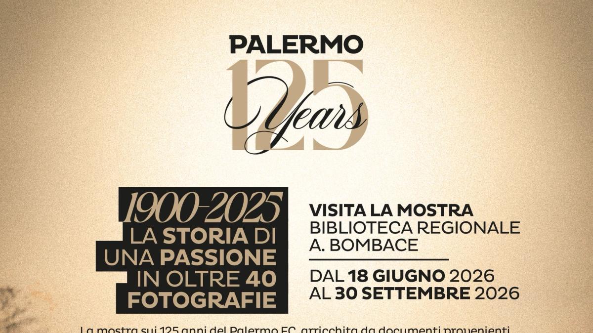 Palermo, arriva la mostra “Palermo 125” anche nella Biblioteca Regionale “A.Bombace”