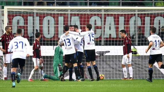 Serie A, Milan-Atalanta: 0-2