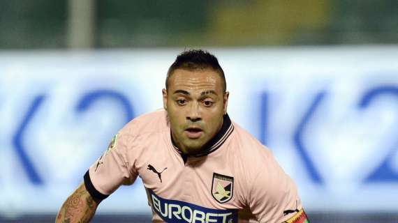 Palermo, Miccoli al Renzo Barbera per assistere al match contro il Cittadella 