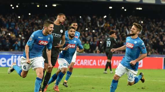 Champions League, Napoli-Manchester City: 2-4