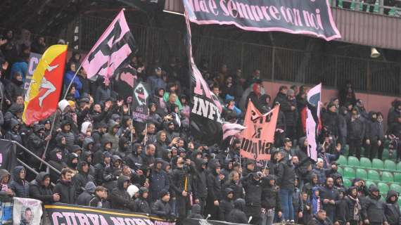 Reggiana-Palermo, tanti tifosi rosanero al Mapei Stadium