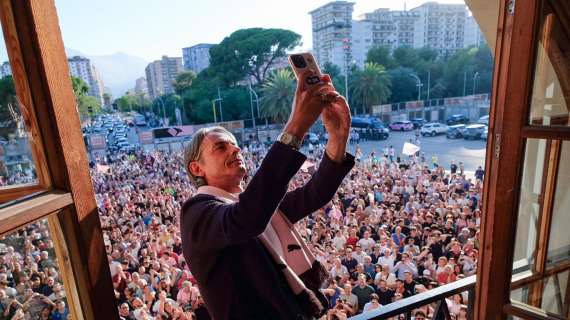 Palermo, il video dell'accoglienza di Inzaghi al Barbera