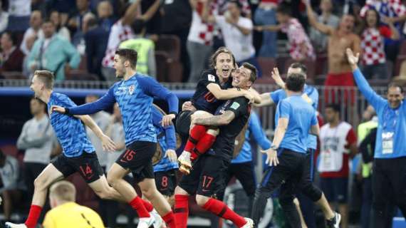 Mondiali Russia 2018, Croazia-Inghilterra: 2-1 d.t.s. Croati in finale