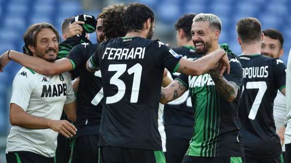 Serie A, Lazio-Sassuolo: 1-2