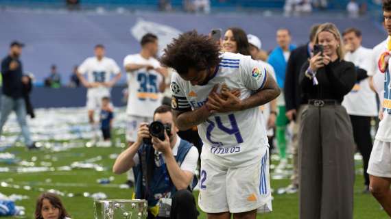 Marcelo ringrazia il Bernabeu