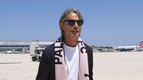 Palermo, Inzaghi già in città