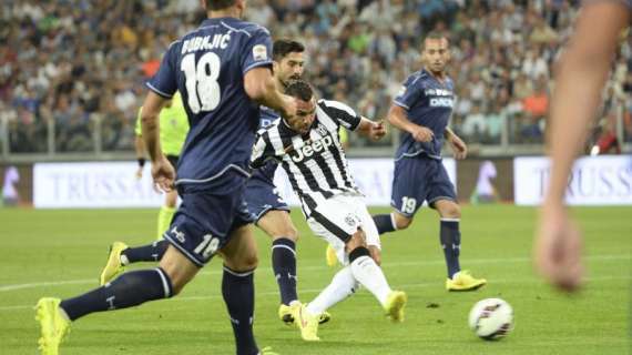 Serie A, Juventus-Udinese: 2-0