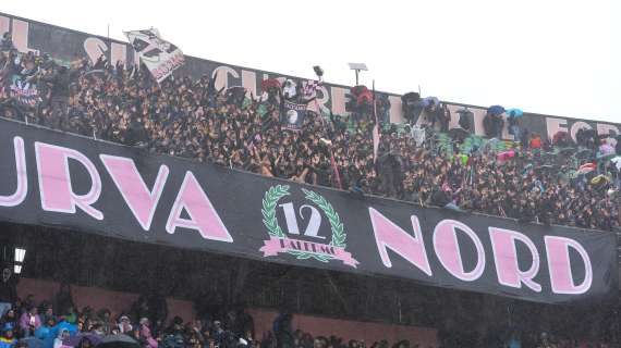 Palermo, Curva Nord: "Per noi la stagione finisce qui"