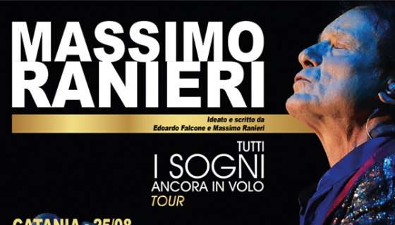 Concerto, Ranieri a Palermo il 26 agosto