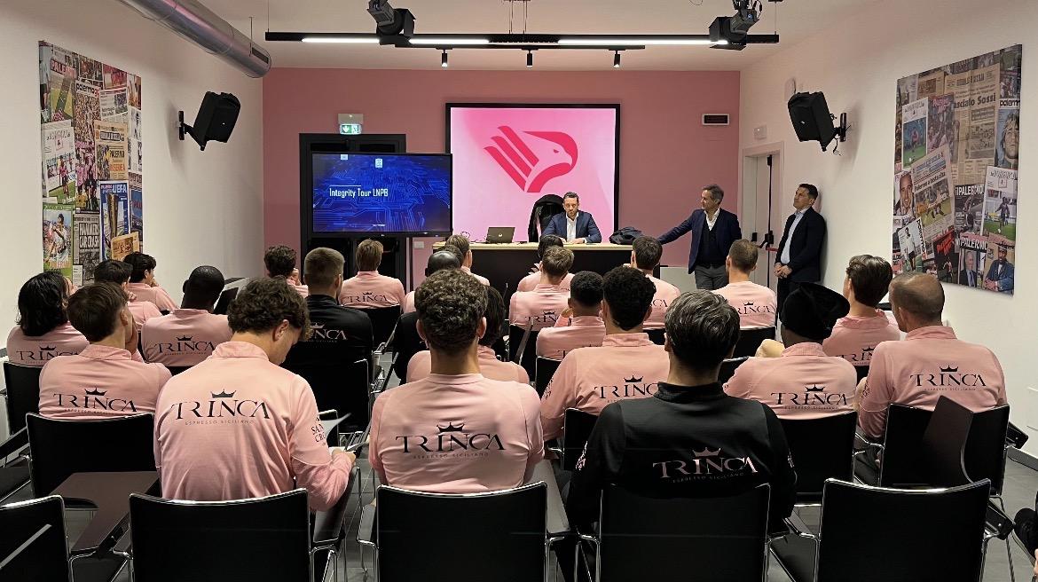 Palermo, tappa rosanero per l’”Integrity Tour”