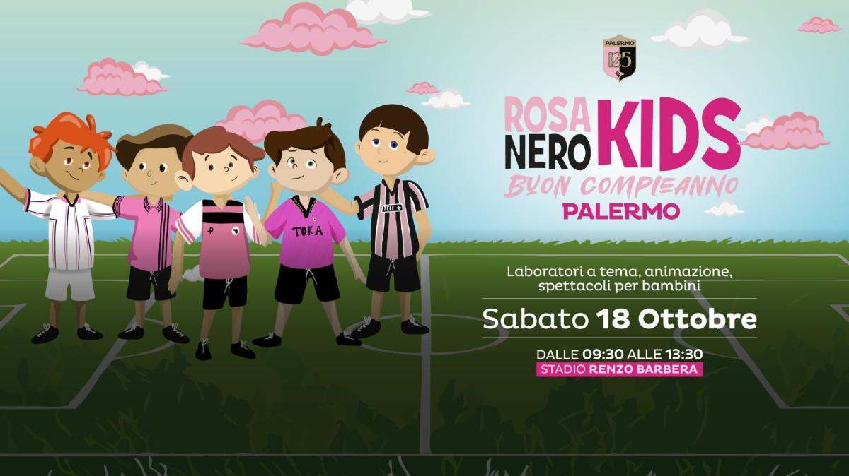 Palermo, a breve il via al Rosanero Kids