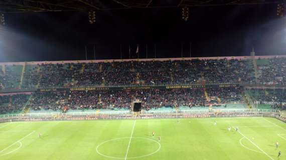 Palermo-Fiorentina, 10.327 spettatori
