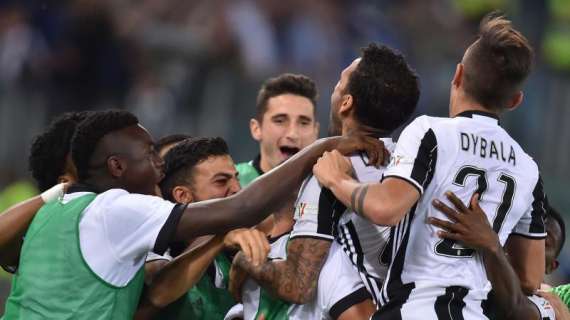 Finale Coppa Italia, Juventus-Lazio: 2-0