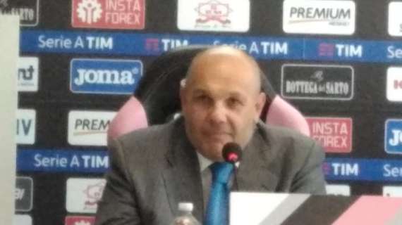 Palermo,Tedino: "L'allenatore è sempre messo in discussione, specialmente dopo due sconfitte di fila. Col Perugia sarà una prova di personalità"