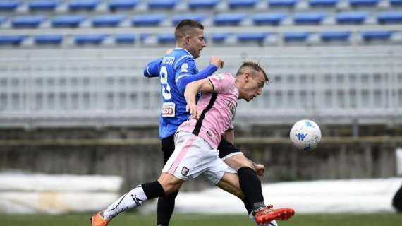 Serie B, Novara-Palermo: 2-2