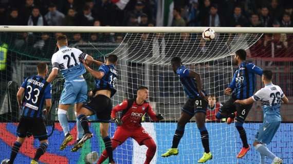 Coppa Italia, Atalanta-Lazio: 0-2