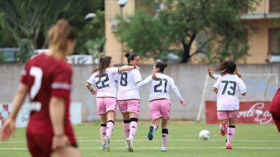 Calcio Femminile, Palermo-Trastevere: 2-2
