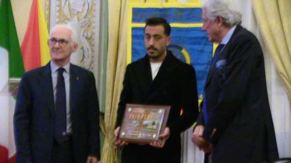 Palermo, premio Fair Play: anche al rosanero Di Mariano 