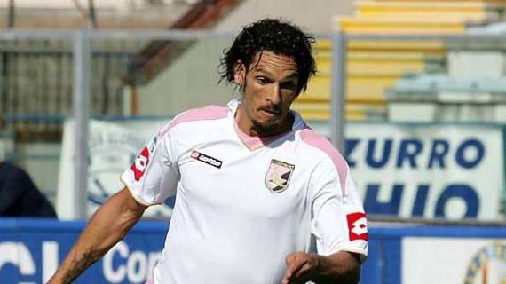 Amauri con la maglia del Palermo