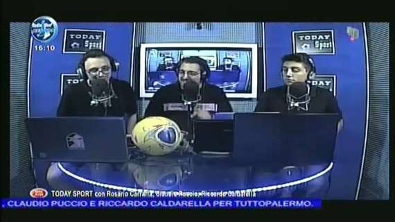 Today Sport, oggi in tv (ch 646) e in radio (94,3 Fm) la nuova puntata del programma di TuttoPalermo.net