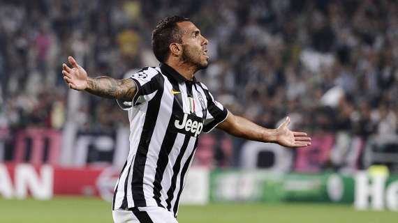 Juventus, Tevez: "Il goal in Champions non mi mancava"
