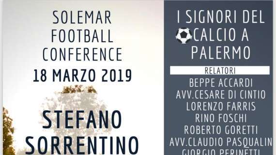  Conference403, il 18 marzo i big del calcio a Palermo: Sorrentino e non solo