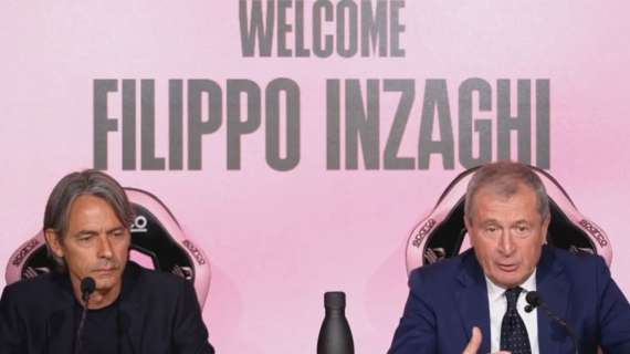 Palermo, Osti: "Sono molto contento ed emozionato di presentare Inzaghi"