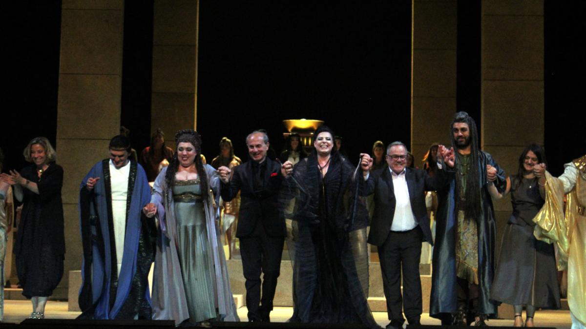 Teatro Massimo, successo per la prima dell'Aida